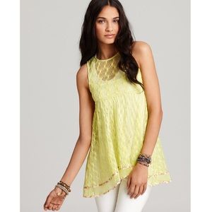 Free People New Romantics lace Tunic